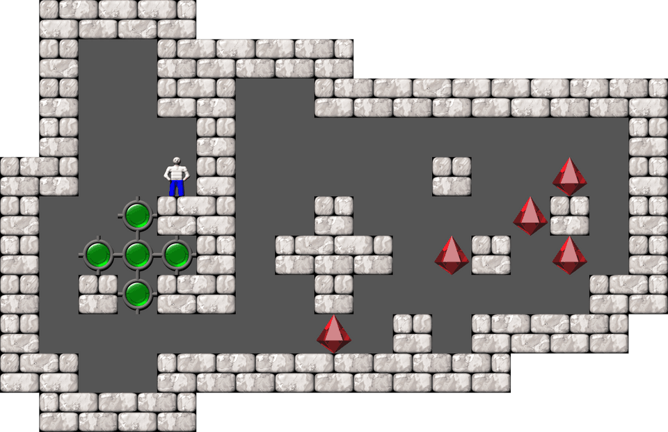 Sokoban Alberto Garcia 3 level 50